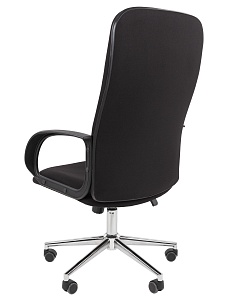 Офисное кресло CHAIRMAN 278 хром, ткань, черный